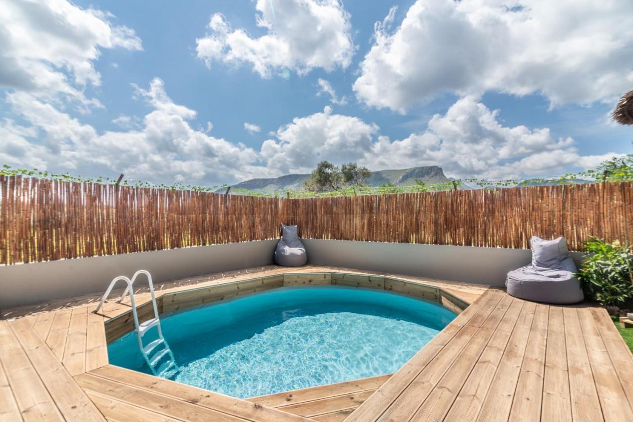 Modern House With Pool Near Beach Gazi Eksteriør bilde